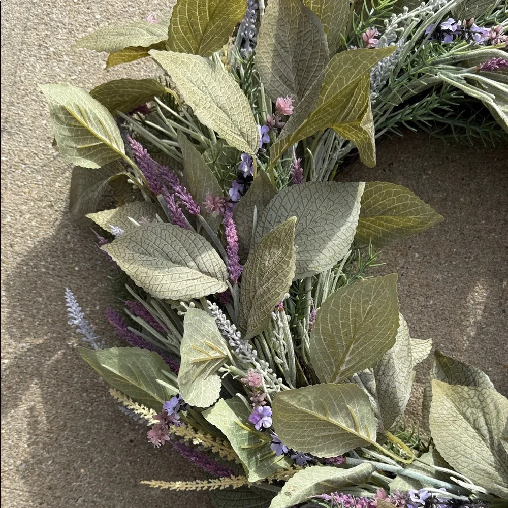 Frontgate Lavender Wreath - NWT